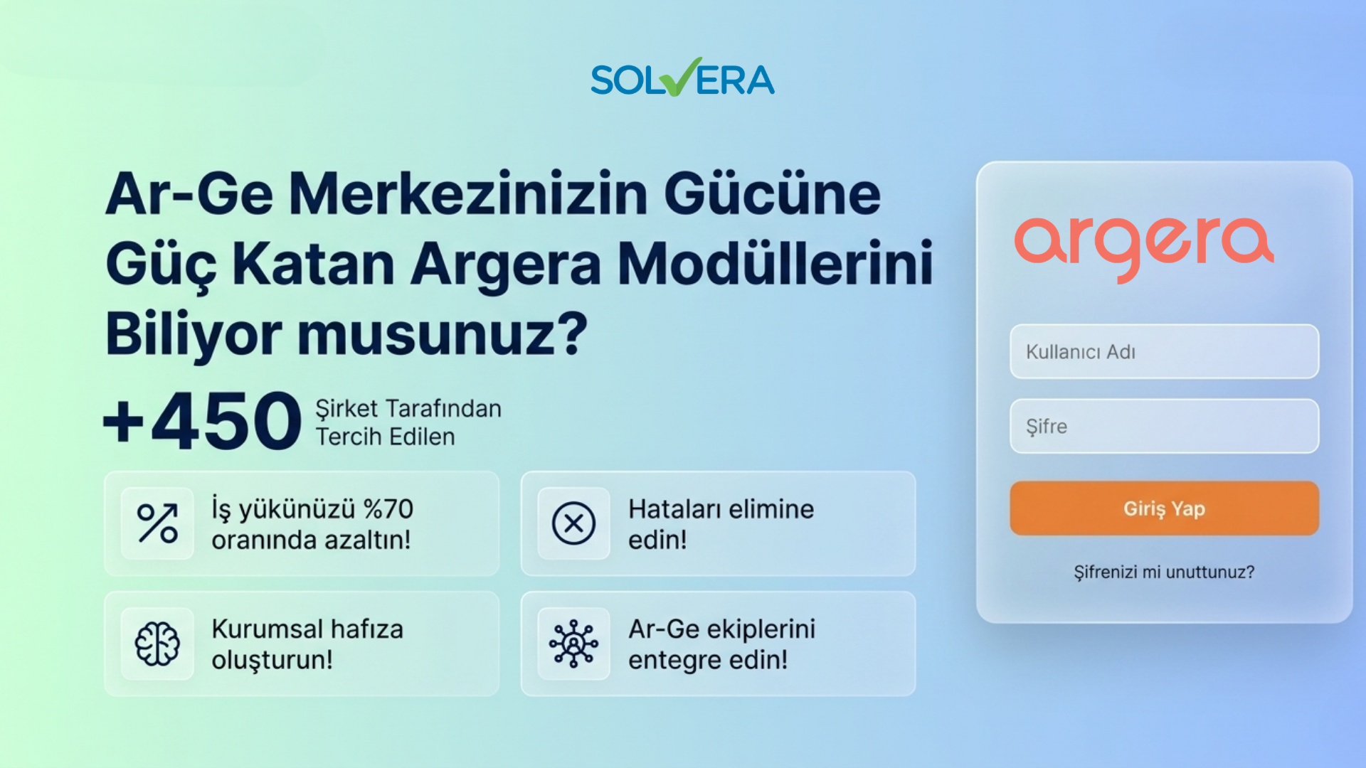 Ar-Ge Merkezinizin Gücüne Güç Katan Argera Modüllerini Biliyor musunuz?